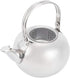 Teapot, 304 Stainless Steel Water Kettle Stove Top Tea Pot Flat Bottom Teakettle with Filter and Lid for Brewing Loose Leaf and Tea Bags, Compatib...