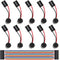 10 Pcs PC Motherboard Internal Mini Speaker Computer Case Mainboard BIOS Alarm Buzzer for Arduino/Computer with Dupont Extension Cable...