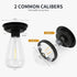 Replacement Solar Light Parts-Solar Lanterns Outdoor Waterproof Two Sizes for Versatile Switching 2 Pack They Can Serve As Accessories Or Stand Al...