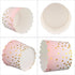 50 Pcs Colorful Greaseproof Paper Baking Cups Large 5 Oz Cupcake Paper Liners Disposable Muffin Cases Cupcake Holders Containers for Wedding Party...