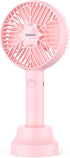Handheld Fan Mini Fan,Small Personal Portable Fan, USB Desk Fan,Rechargeable Eyelash Fan for Makeup,8-13hours Operated Small Makeup Eyelash Fan fo...