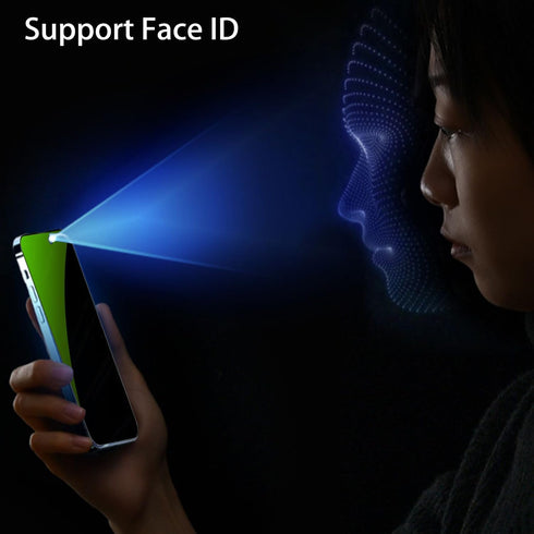 3 PCS Anti-Blue Privacy Tempered Glass for iPhone 15 Pro Anti-Spy Screen Protector Anti-Peeping Film 9H Hardness Anti-scratch 6.1 inch (Green)......