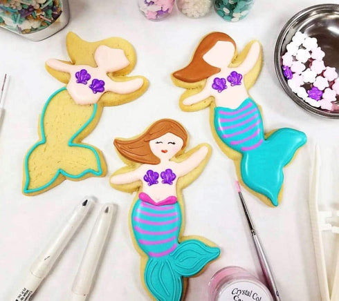 Mermaid Cookie Cutter, 4.5" Made in USA by Ann Clark...