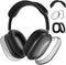 Airpods Max Cover, AIRSPO Silicone Case Cover for AirPods Max Headphones, Clear Soft TPU Airpod Max Ear Cover/Ear Pad Case Cover/Headband Cover fo...
