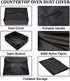 Air Fry Countertop Oven Waterproof Heat-Resistant Dust-Proof Cover Case with handle for Ninja SP101/SP351/SP201/FT102CO Digital Air Fry Countertop...