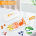 Toplive Travel Pill Organizer, Portable Pill Container Mini Daily Pill Organizer, Small Pill Case Travel Medicine Organizer Pocket Vitamin Supplem...