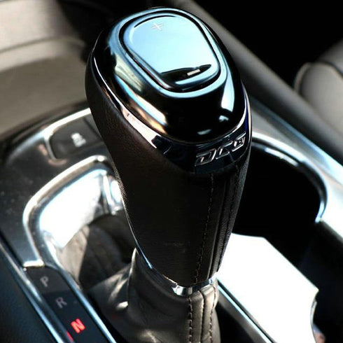 for Chevrolet Cruze 2016 2017 2018 2019 Black Titanium Gear Shift Knob Shifter Lever Trim...