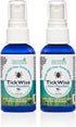 3 Moms Organics, TickWise 2oz Extra Strength Happy Campers 2-Pack - DEET- Free, Tick and Insect Repellent, Plant Based Essential Oils, All Natural...