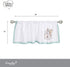 EVERYDAY KIDS Precious Moments Noah’s Ark Window Valance for Toddler and Baby Boys Animal Image of Giraffes, Tigers and Elephants on The Ark with ...