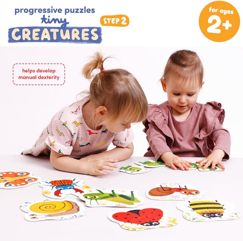 Progressive Puzzles Tiny Creatures 2+ Toddler Puzzle...