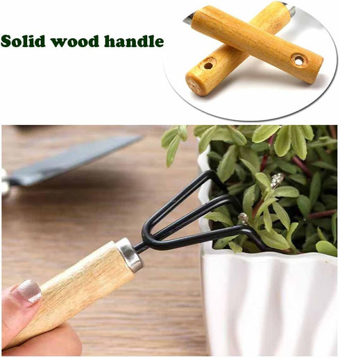 Garden Tools Set-Garden Trowel, Large Succulent Plant Transplant Trowel Set,3 Piece Large Premium Gardening Hand Kit,1 Narrow Shovel,1 Wide Shovel...