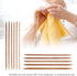 11Sizes 55PCS Bamboo Knitting Needles Set Smooth Double Pointed Long Knitting Needles Set for Handmade Creative DIY Knitting Craft (5.1 Inches Len...