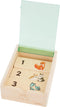 Battat – One-Match Puzzle – Numbers Wooden Puzzle for Toddlers – Wooden Toys – Educational Toys – 3 Years + – Self Correcting Puzzles with Storage...