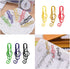 Music Paper Clips 6 Colors, 100 Pcs Cute Paper Clips Funny Creative Music Coloured Plastic Alloy Office Stationery for Documents Book Memo Paper...