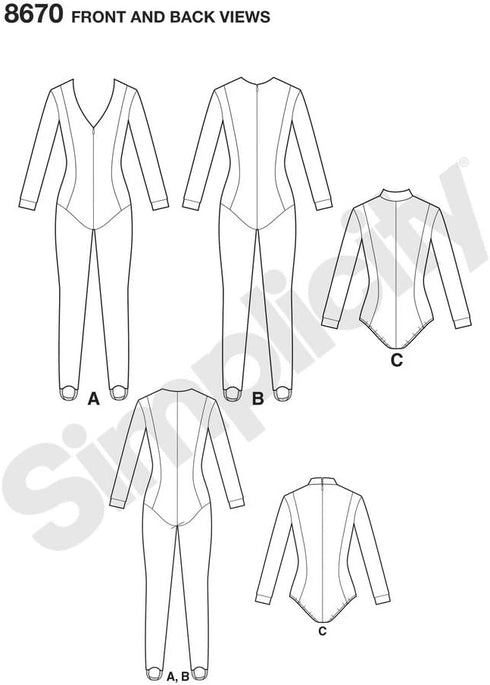 Simplicity Patterns COSTUMES, U5 (16-18-20-22-24)...