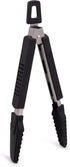 9-Inch Kitchen Tongs Your Everyday Tong for Cooking, Dishwasher Safe, Stainless Steel + Soft Touch Rubber Handle, Non-Stick Silicone Head, Premium...