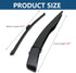 Windshield Wiper Arm & Wiper Blade Set for Ford Escape 2013-2024,Explorer 2011-2024 and 2016-2019 Lincon MKX Rear Window Back Wiper Arm Blade Repl...