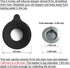 2PCS Bathtub Stopper Hair Catcher Kit, Bathtub Drain Strainer, Tub Stopper Plug Cover, Sink Filter, Silicone Drain Stopper for Bathroom, Laundry (...