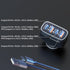 SUNDAREE 4 Ports USB C Fast Car Charger with Plug Outlet, Car Charger Adapter with 3.3FT Cable(USB-A to USB-C), Dual QC 18W & PD 30W Car Phone Cha...