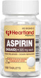 Aspirin 325mg Uncoated Tablets | Pain Reliever & Fever Reducer | Original Strength NSAID | Child-Resistant Safety Cap | Made in USA | 100 Count...