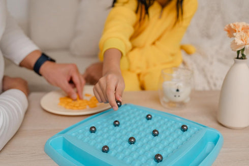 2024 New Magnetic Chess Game - Fun Magnet Stones Montessori Puzzle Kids Adults Family Party Strategy Tabletop Portable Battle Educational Gift...