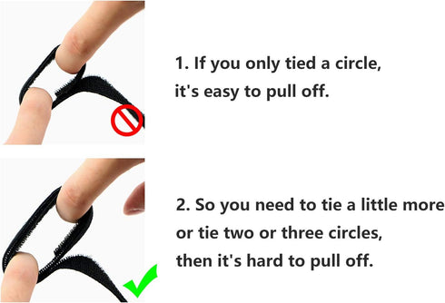 Reusable Fastening Tape Cable Ties 3/4 Inch Double Side Hook Roll (10 Yard, Black)...