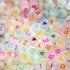500PCS Acrylic Letter Beads Glow in The Dark for Jewelry Making Alphabet Beads for Bracelets Kit Letters Beads for Necklace Making (color letter l...