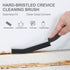 Hard Bristle Crevice Cleaning Brush, Gap Cleaning Brush, Small Cleaning Brush, Grout Brush, Kitchen Brush, Bathroom Crevice Brush for Toilet, Home...