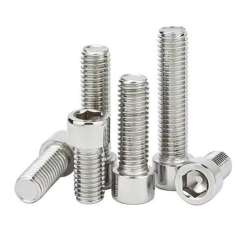 M4-0.7 x 40mm Stainless Steel 201,GB/T 70,Metric Socket Head Cap Bolts Screws, Allen Socket Drive,Hex Socket Cap Screw,Machine Full Thread for Bik...