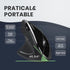 Perixx PERIMICE-713L, Wireless Ergonomic Left Handed Vertical Mouse, 6 Buttons Design, 3 Level DPI, Black, Medium...