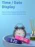 Non-Bluetooth Led Fitness Tracker Watch No App No Phone Required Fitness Watch Pedometer Watch with Steps Calories Sleep Tracker Alarm Clock for M...