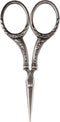 JubileeYarn Decorative Floral Embroidery Craft Scissors - Antique Silver - 1 Pair...