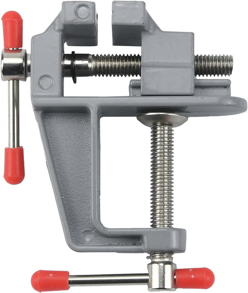 Mini Jeweler Table Clamp, Craft Table Repair Tool, Mini Table Clamp Vice, Portable Work Small Bench Vise, Small Table Clamp for Jewelry Making Ele...