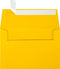 LUXPaper A4 Invitation Envelopes | Peel & Press | 4 1/4" x 6 1/4" | Sunflower Yellow | 80lb. Text | 50 Qty...