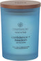 Chesapeake Bay Candle Scented Candle, Confidence + Freedom (Oak Moss Amber), Medium, Home Décor...