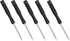 5PCS Mini Slotted Screwdriver, 3mm Flat Head for Watch Eyeglasses Electronics Toy Repair, Non-magnetic, 3.15"(80mm) Total Length (Black Handle)...