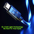 IHAO USB Type C to Type C PD 60W Fast Charging Cable Phone Charger High Data Speed Cool Light Up LED Current Flowing for All USB C android and ios...