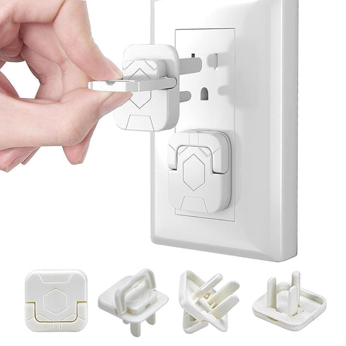 Outlet Covers Baby Proofing Plug - 60 Pack Socket Safety Plug Covers Electrical Outlets Cover Child Proof Protectors for Kids Home Safety 3-Prong ...