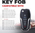 Upgraded Key Fob Keyless Entry Remote Control for Nissan Altima 350Z Armada Maxima Quest Sentra/Infiniti EX35 FX35 FX45 G35 I35 Q45 QX56 FCC ID KB...