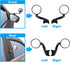 Car Rear View Mirror Wide Rearview Mirror Adjustable Blind Spot Mirror Auto Exterior Side Mirrors Round Convex Panoramic Rear View Mirrors for Car...