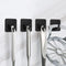 NOVEMBER SPRING Self Adheisve Hooks for Kitchen Utensils,Sticky Wall Hooks Heavy Duty for Bathroom Door Coat Hanging,no Nails Stainless Steel Pan ...