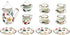 68 Piece Doll House Kitchen Accessory Sets Play Burger Bun Cake Milk Egg Cookies Jam Coffee and More Micro Foods Pretend Toys Kitchen Dress up...