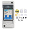 1000V 25A DC Disconnect Switch Solar PV DC Isolation Switch Miniature Circuit Breaker Overvoltage Overload IP65 Waterproof Distribution Box...