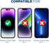 Tech Armor 4 Pack HD Clear Film Screen Protector Compatible for Apple NEW iPhone 14 Pro Max 5G 6.7 Inch 2022...