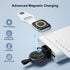 LVFAN Charger for Apple Watch, Portable iWatch Charger USB Wireless Charger Fast Charging Magnetic Cordless Car Travel Charger for Apple Watch Ser...