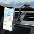 Car Phone Holder, Air Vent Windshield Dashboard Quick Release Auto Smartphone Stand, 2 in 1 Suction Cup Vehicle Cellphone Mount, Universal for Tru...