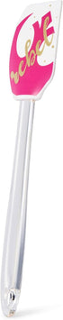 Star Wars 11-Inch Silicone Spatula - Cute Home Kitchen Baking, Cooking Utensil - White & Pink Rebel Design - Oven-Safe Household Grilling Gadget -...