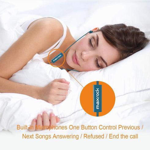 Sleep Earplugs - Noise Isolating Ear Plugs Sleep Earbuds Headphones with Unique Total Soft Silicone Perfect for Insomnia, Side Sleeper, Snoring, A...