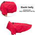 Geyecete Dog clothes Zipper Up Winter Small Dog Sweater Winter Warm Jacket Cold with Dual D Ring Weather Jacket Clothing Windproof Cold Weather Pe...