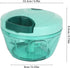Cambom Manual Food Chopper Vegetable Cutter, Hand String Vegetable Chopper Onions Cutter for Vegetable Fruits Nuts BPA Free Food Safe Material, 55...